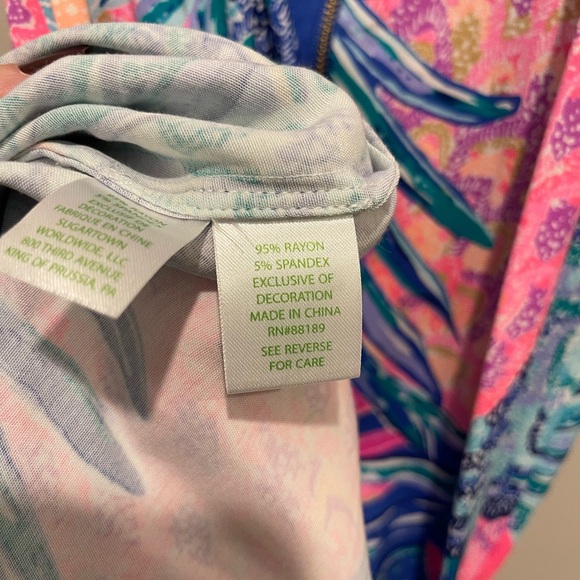 Lilly Pulitzer racerback pineapple shift dress 6 - Picture 2 of 9